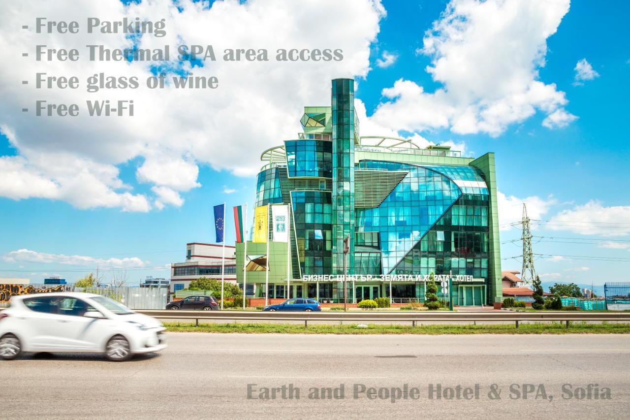 Earth & People Hotel & Spa - Free Parking Sofia Exterior foto